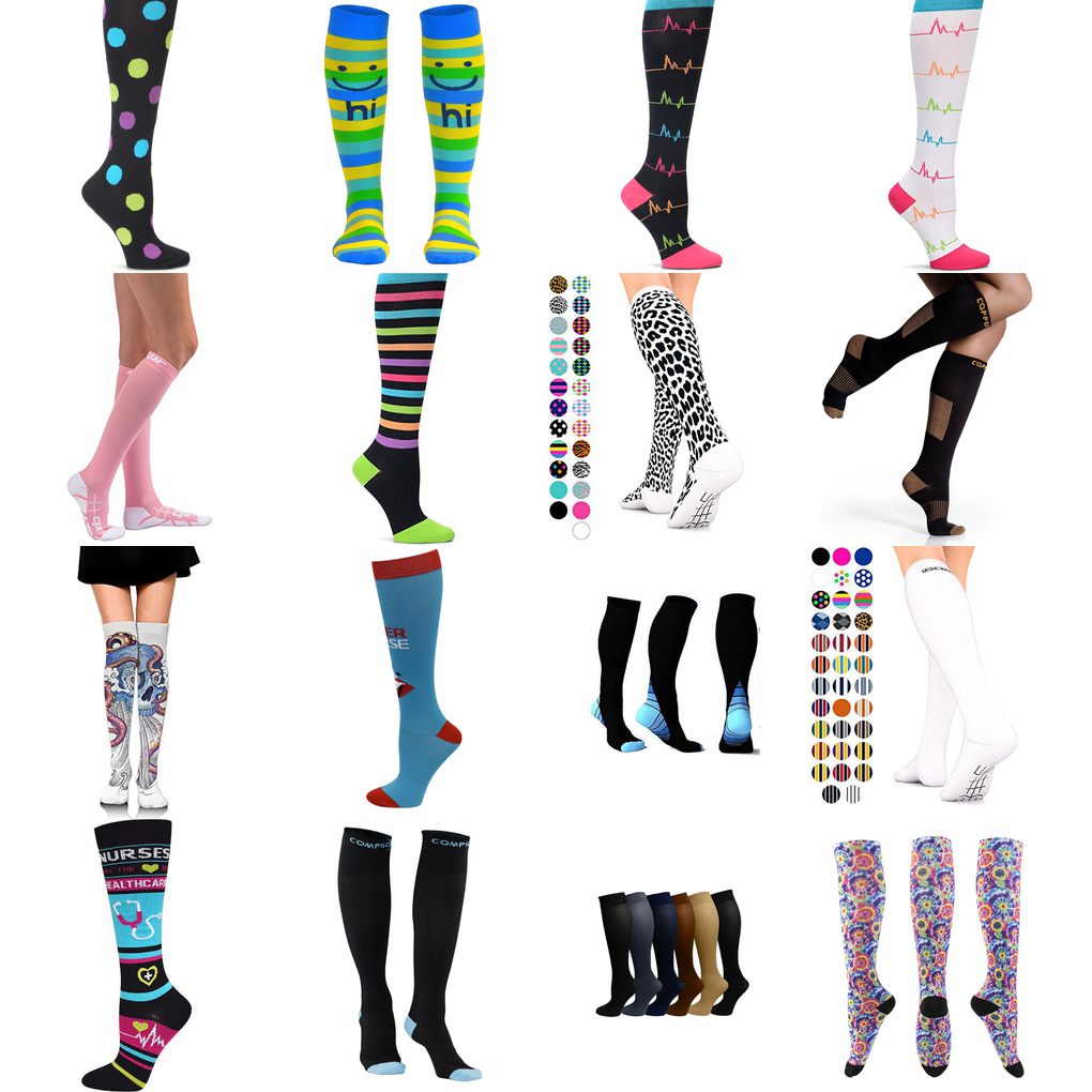 nurses compression socks